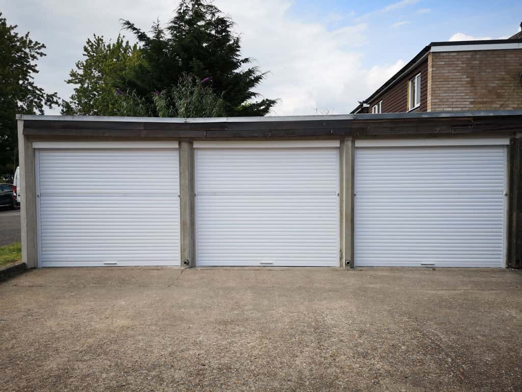 3 Battery Garage refurbishments in bracknell after the refurbishment